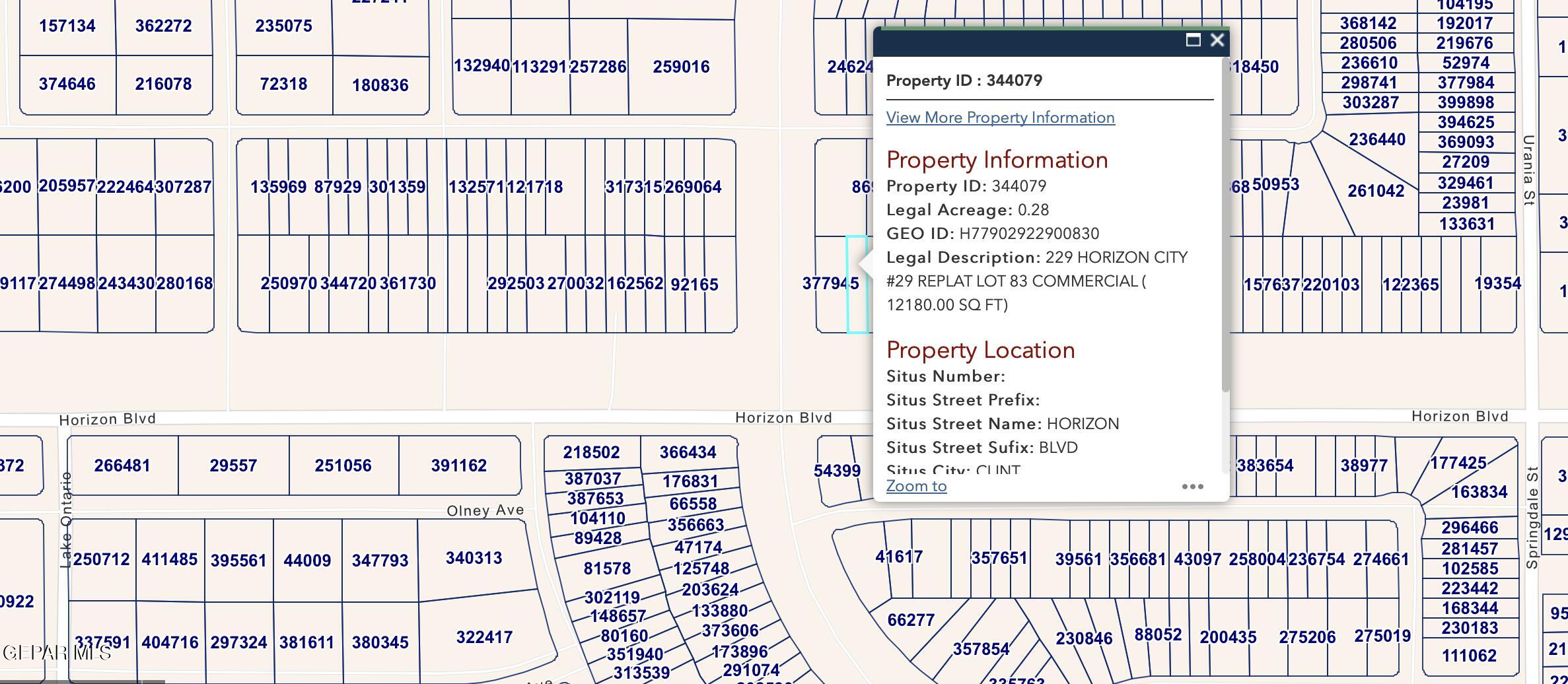 TBD HORIZON BLVD Boulevard