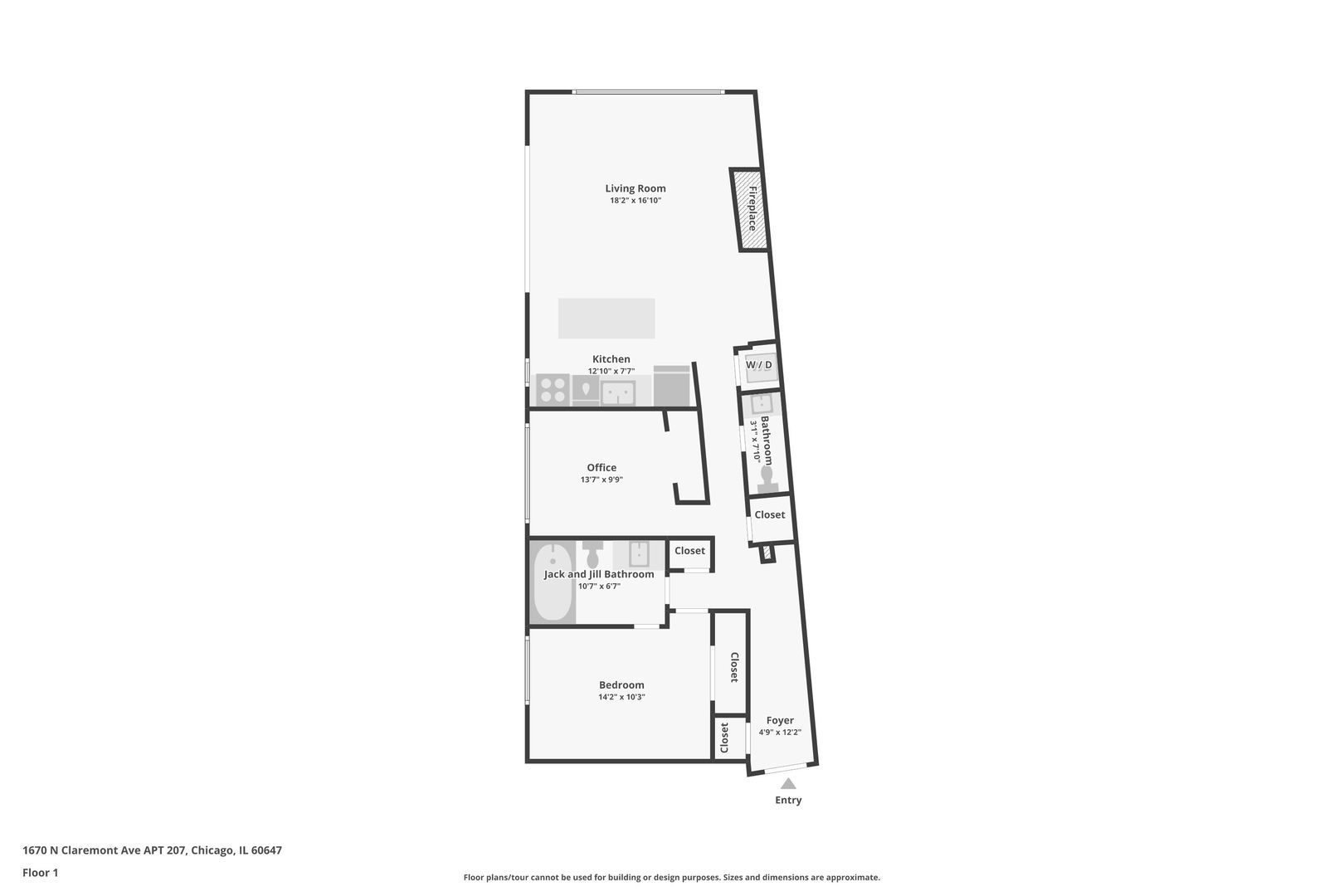 1670 N Claremont Avenue Unit: 207