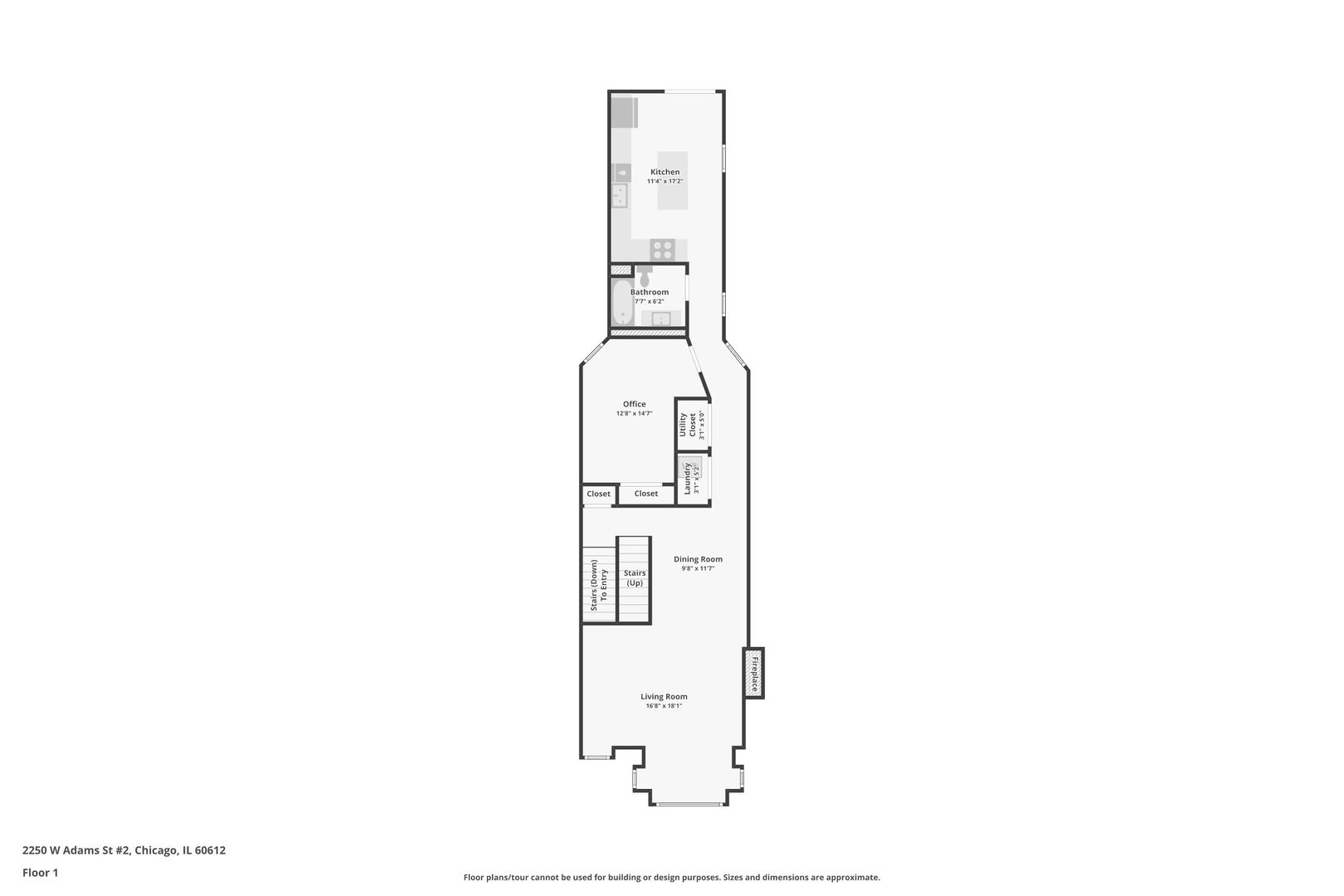 2250 W ADAMS Street Unit: 2