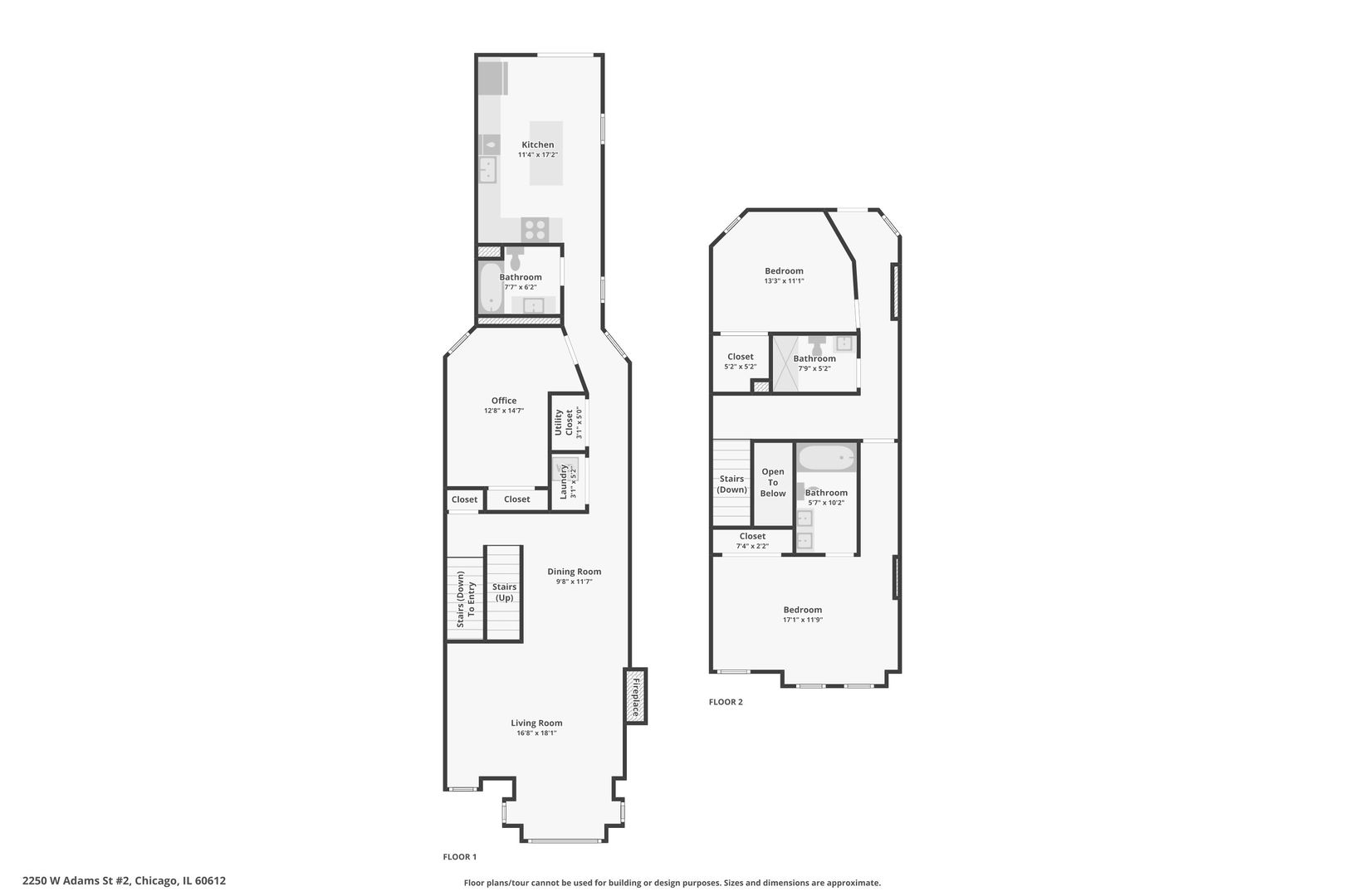 2250 W ADAMS Street Unit: 2