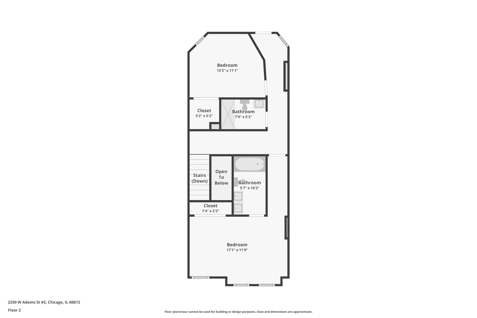 2250 W ADAMS Street Unit: 2