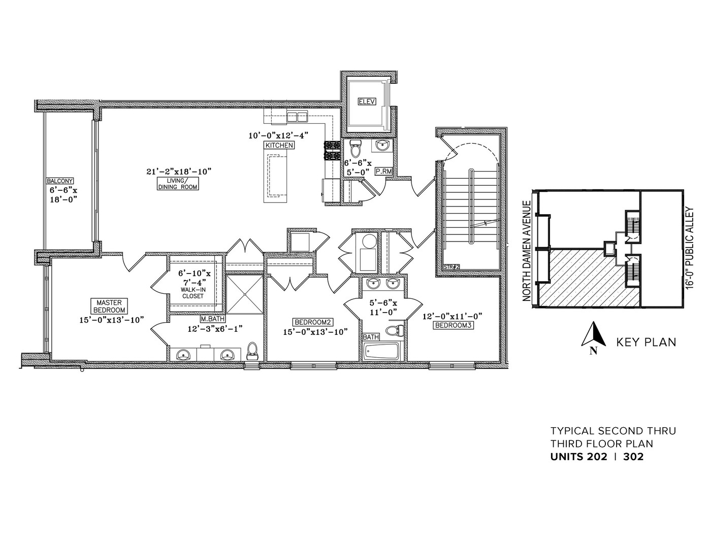 941 N Damen Avenue Unit: 302