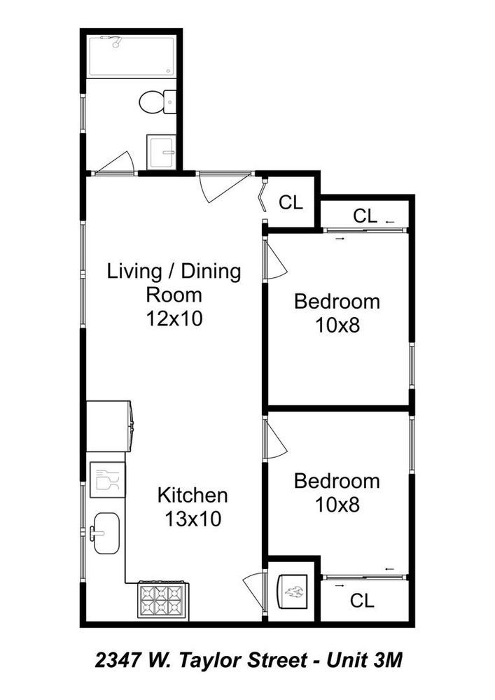 2347 W Taylor Street Unit: 1M