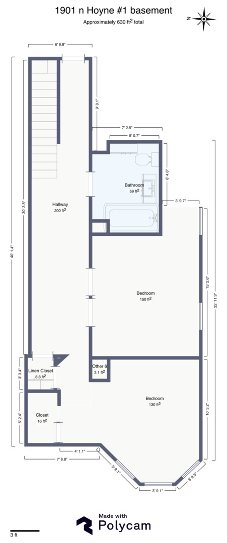 1901 N Hoyne Avenue Unit: 1