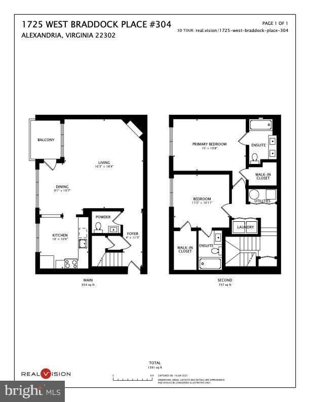 1725 Braddock Pl #304
