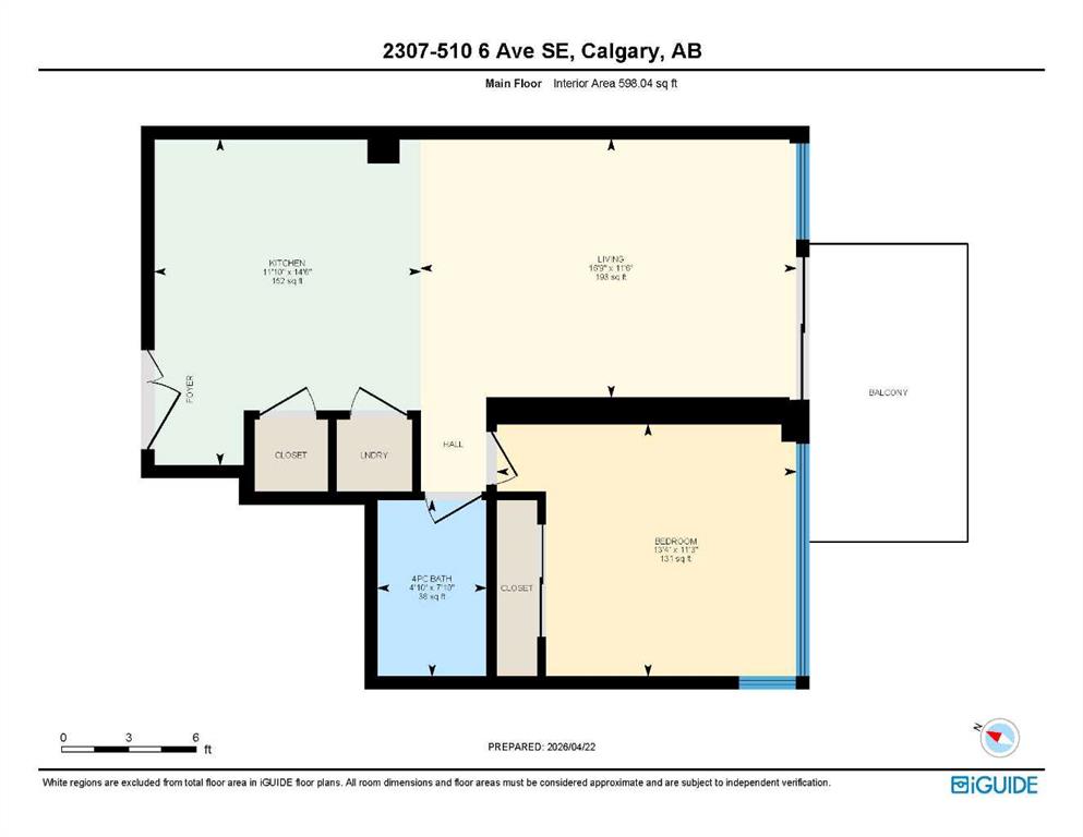 510 6 Avenue SE Unit: 2307