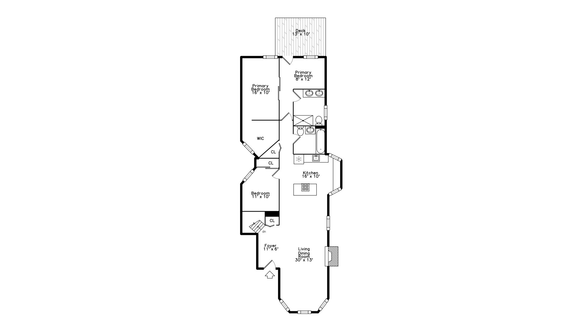824 W Dakin Street Unit: 1