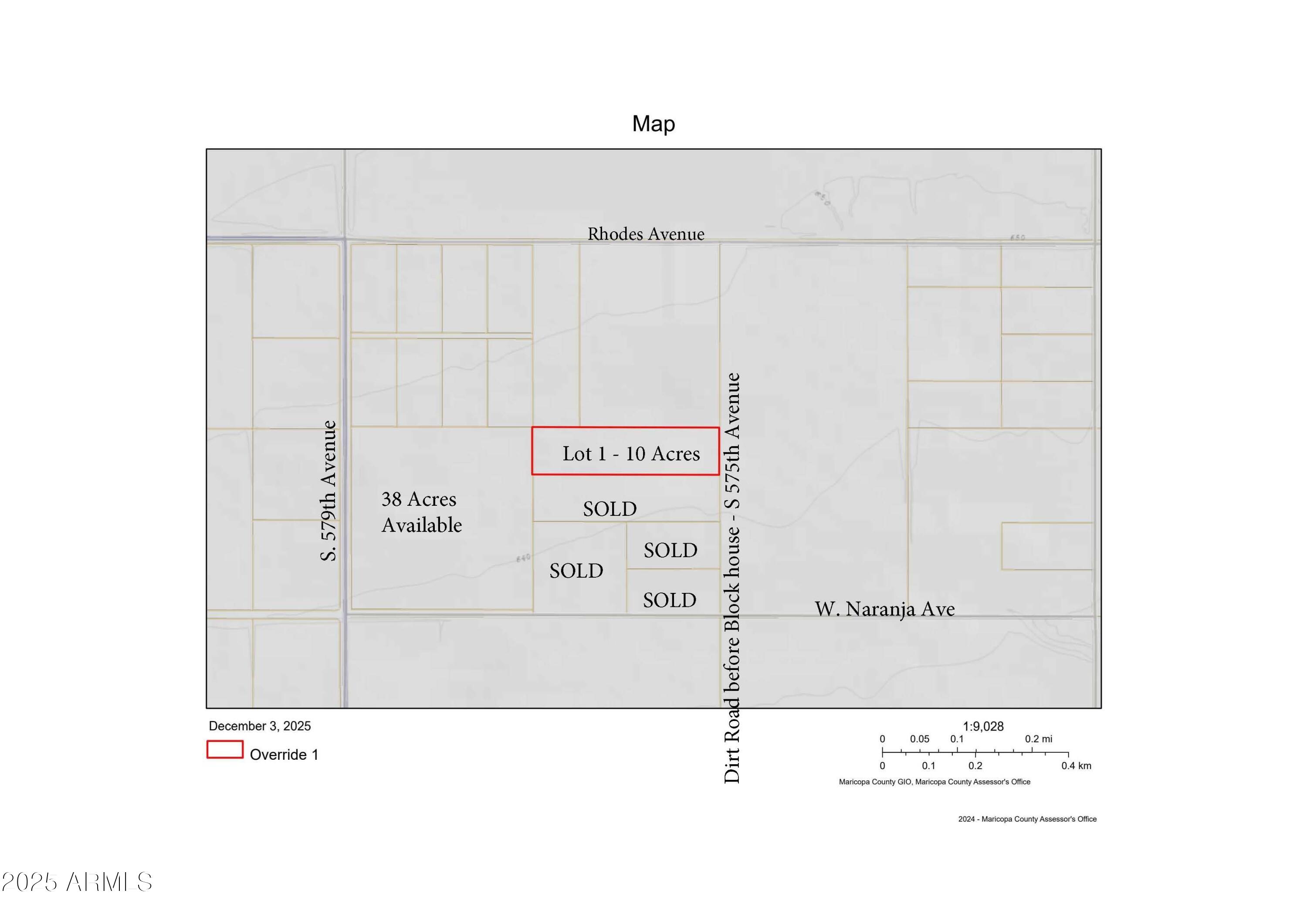 0 W HYDER - LOT 1 Road, 1