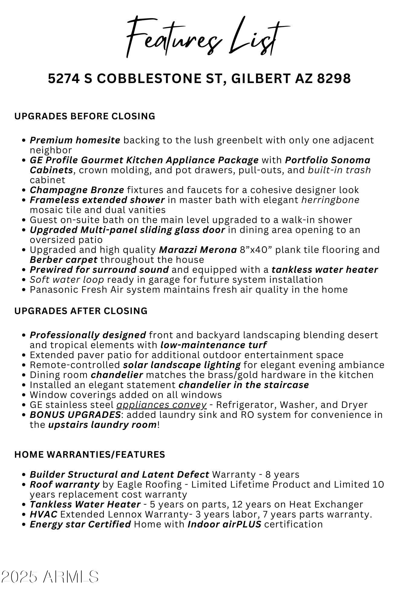 5274 S COBBLESTONE Street