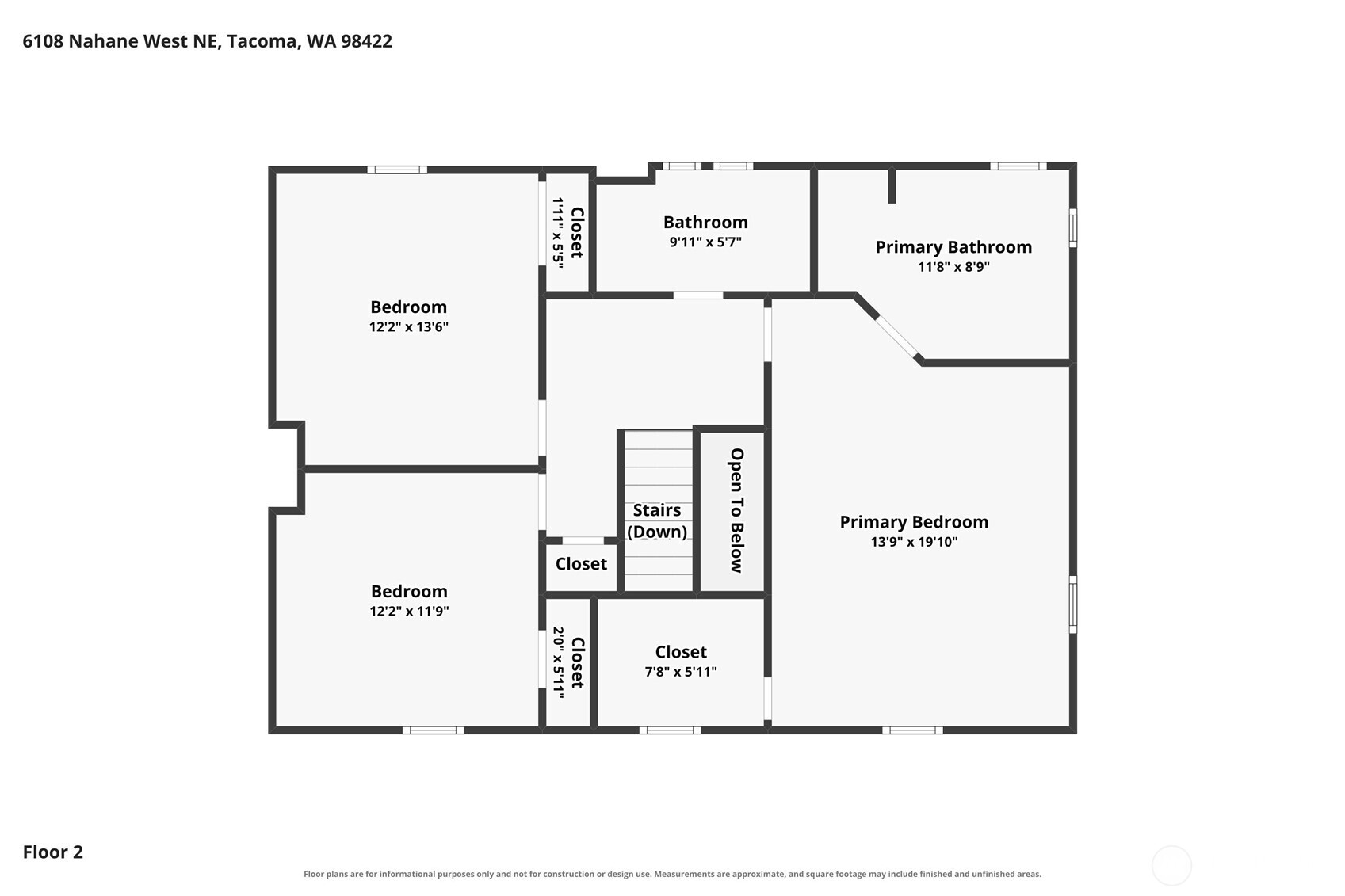 6108 Nahane West NE