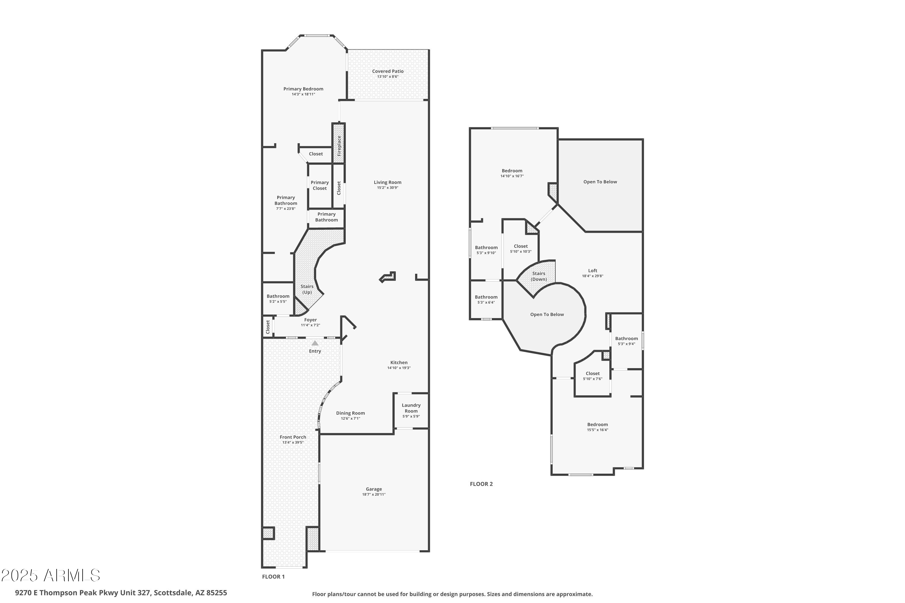 9270 E THOMPSON PEAK Parkway, 327