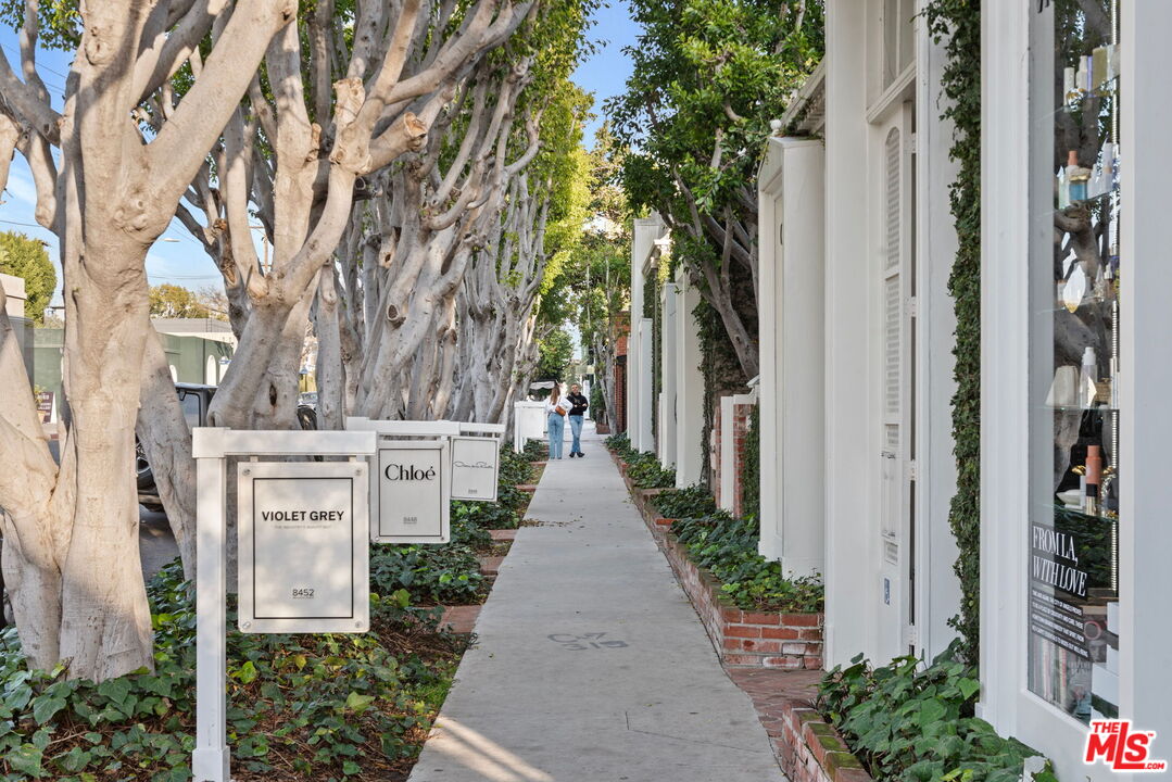 a coveted street-facing location