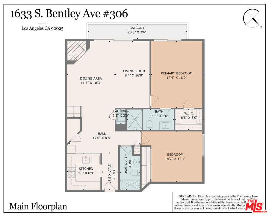 1633 S Bentley Ave Unit: 306