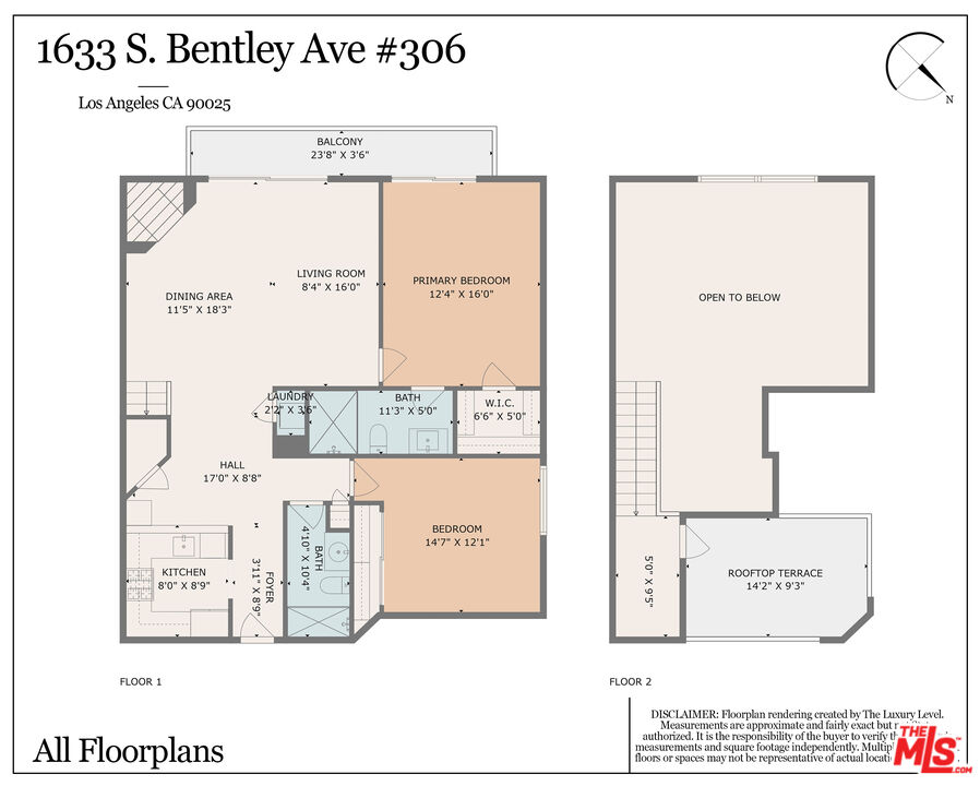 1633 S Bentley Ave Unit: 306