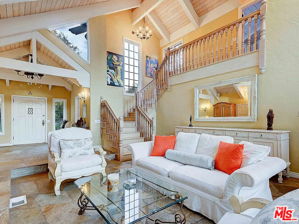 Set on nearly two flat, park-like acres