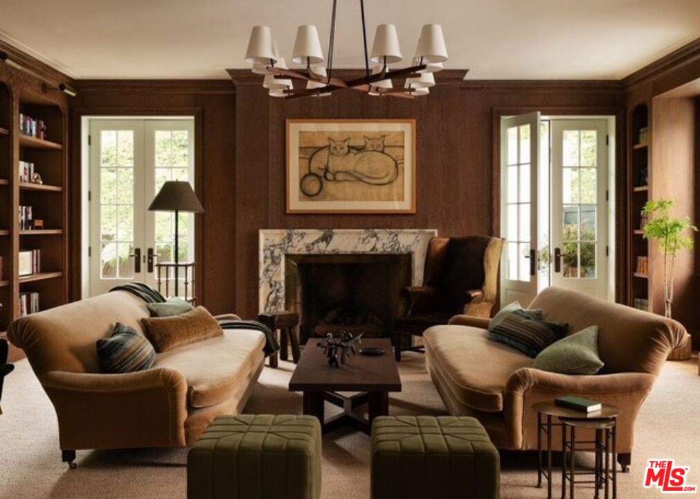 traditional estate on a double lot