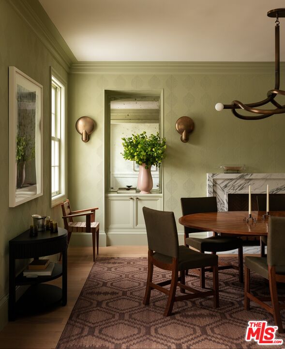 traditional estate on a double lot