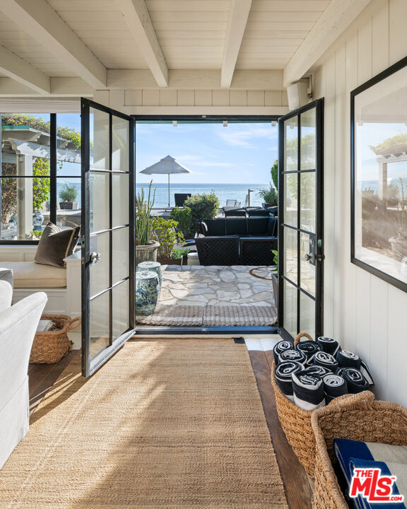 exquisitely restored beachfront home