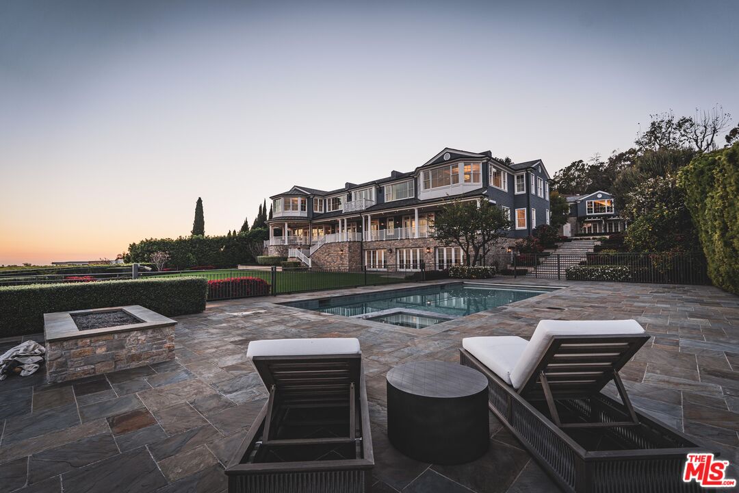 Perched in the premier palisades riviera