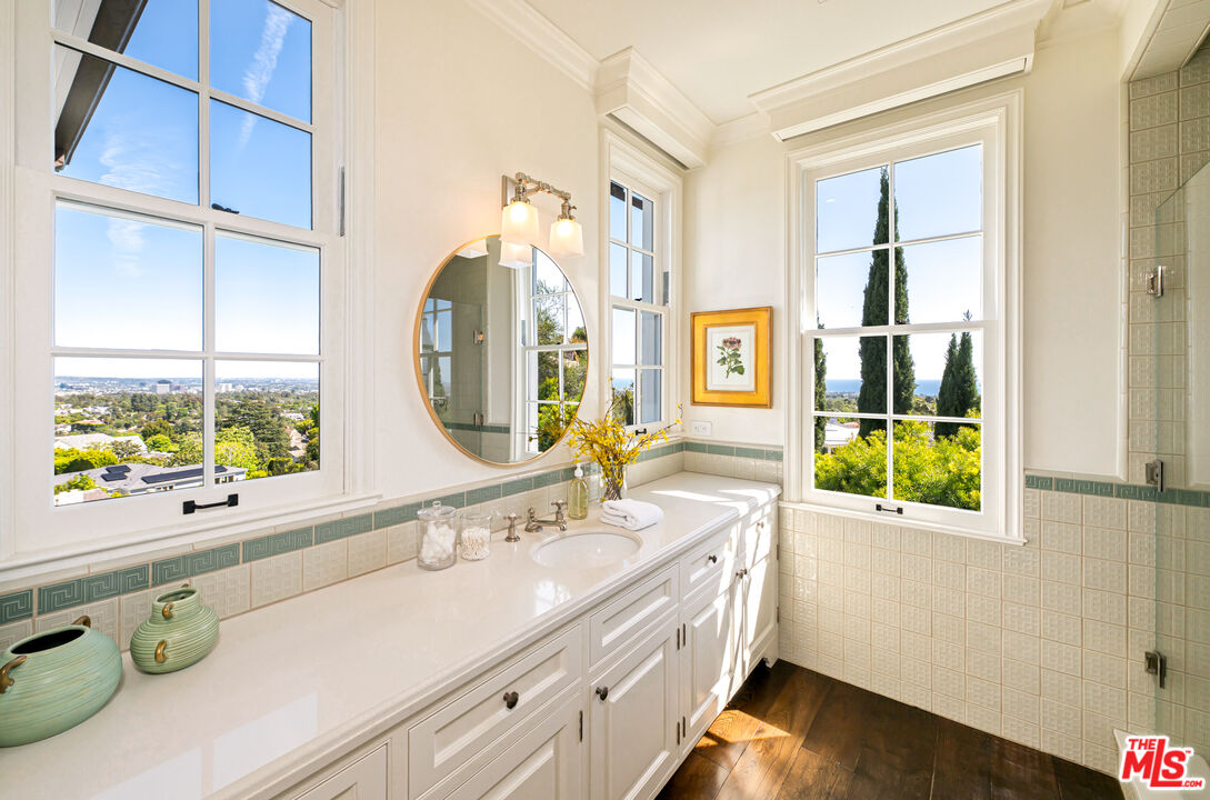 Perched in the premier palisades riviera