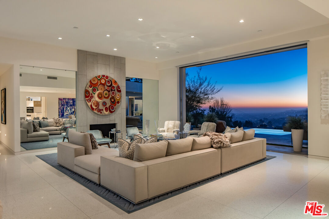 head-on ocean-view Trousdale residence
