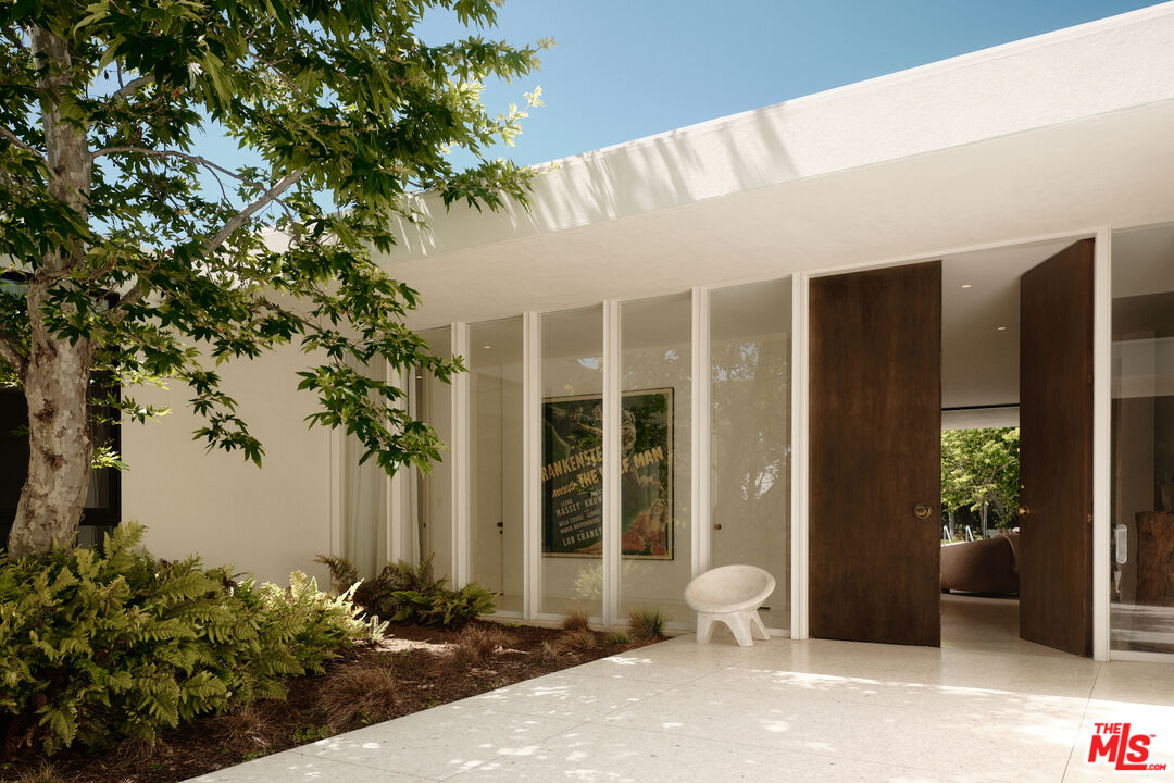 Discreetly nestled behind gates