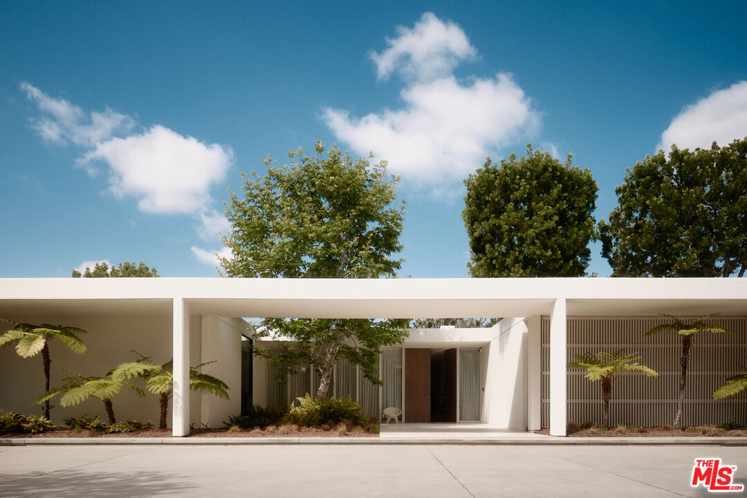 Discreetly nestled behind gates