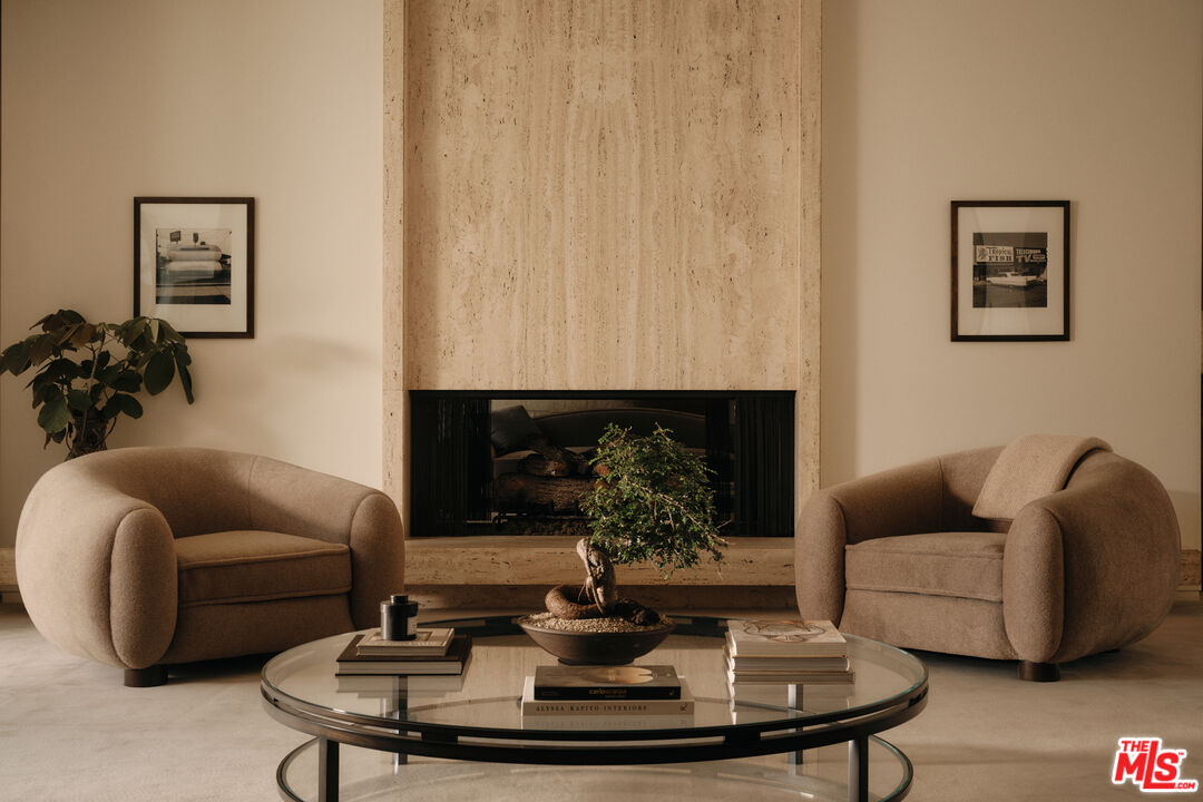 Discreetly nestled behind gates