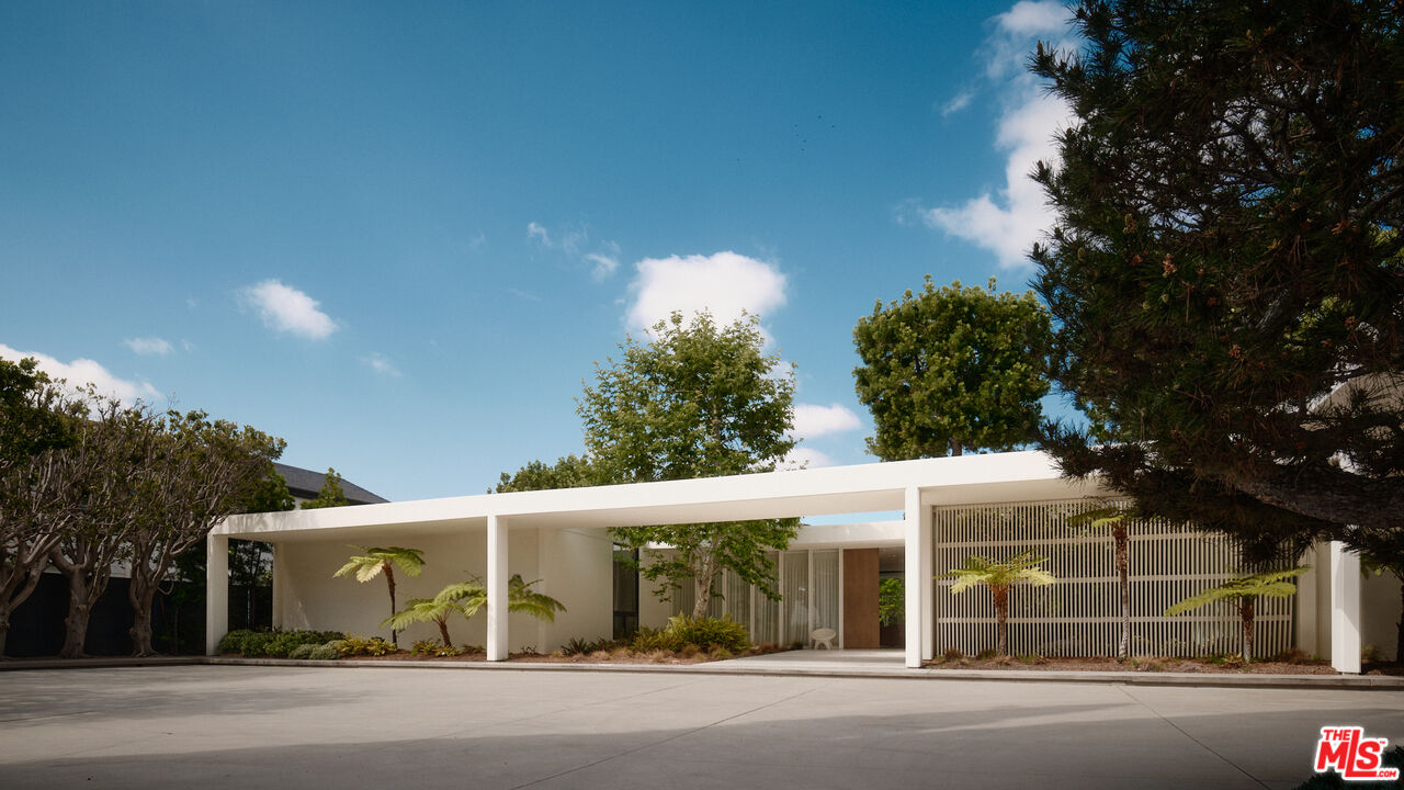 Discreetly nestled behind gates