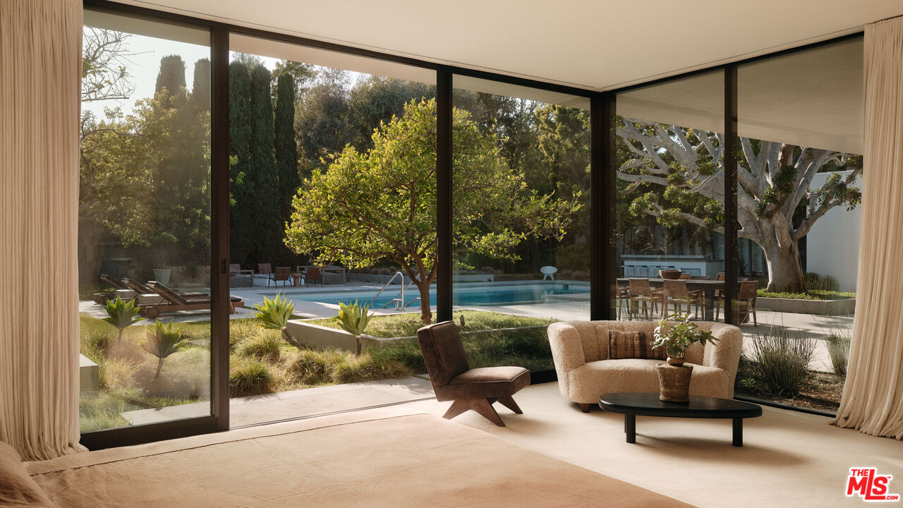 Discreetly nestled behind gates