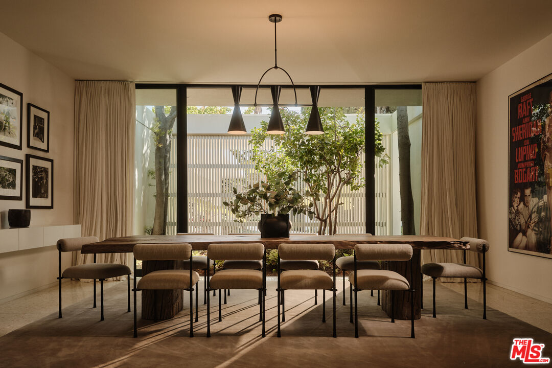 Discreetly nestled behind gates