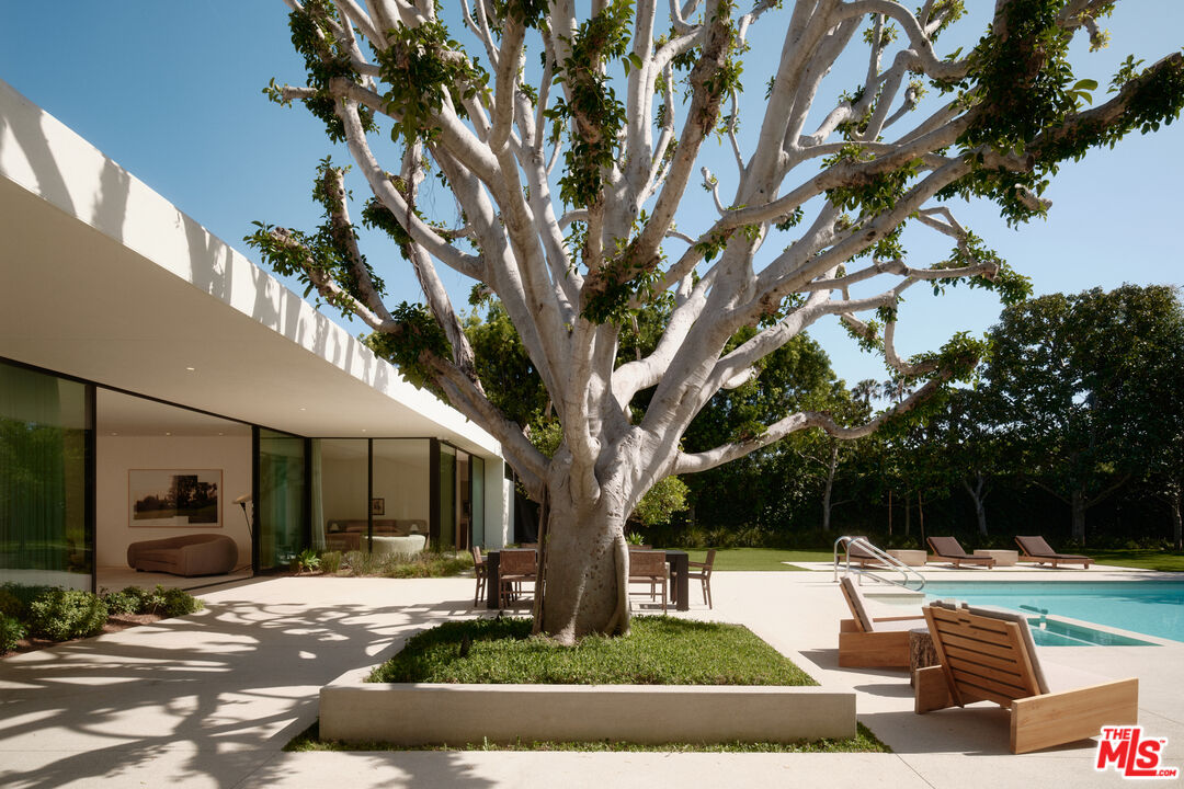 Discreetly nestled behind gates