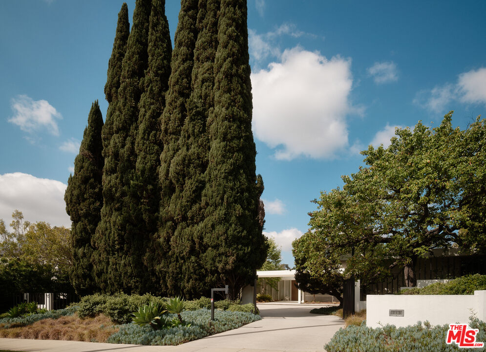Discreetly nestled behind gates