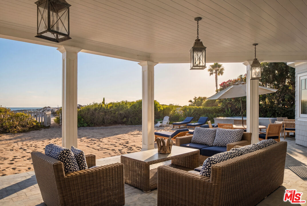 80-ft beachfront lot on exclusive broad beach 