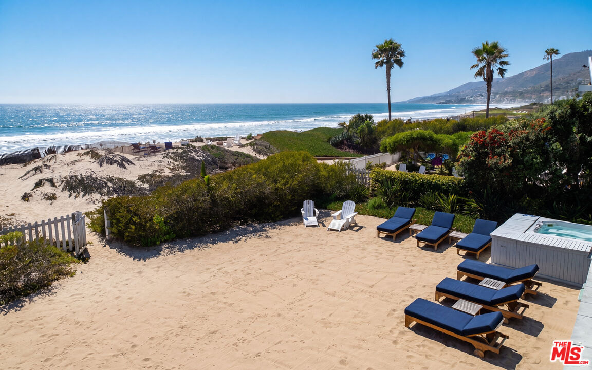 80-ft beachfront lot on exclusive broad beach 