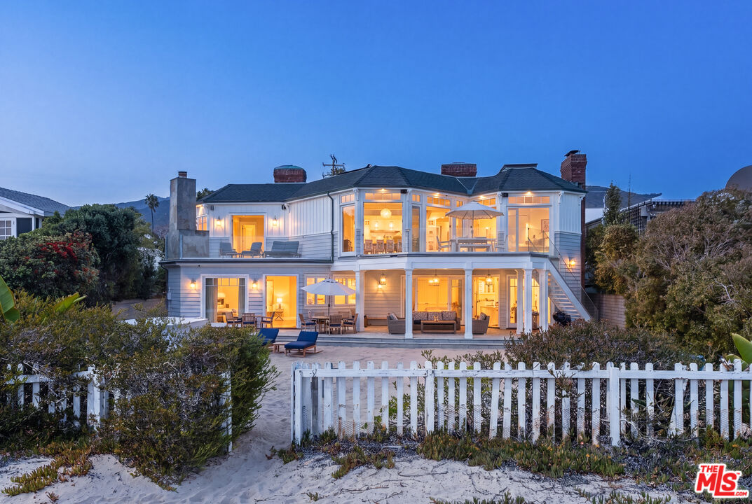 80-ft beachfront lot on exclusive broad beach 
