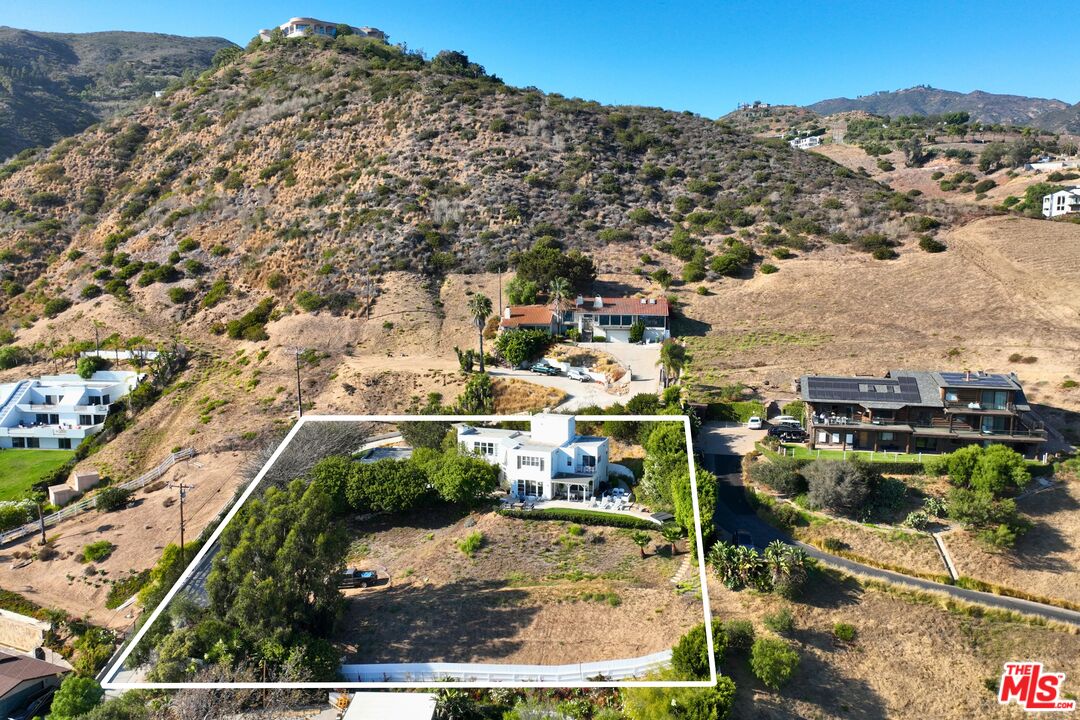 Privately Positioned above Broad Beach