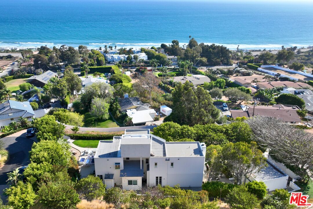 Privately Positioned above Broad Beach