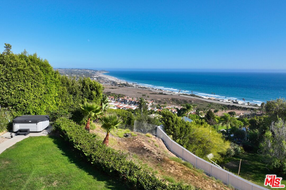 Privately Positioned above Broad Beach