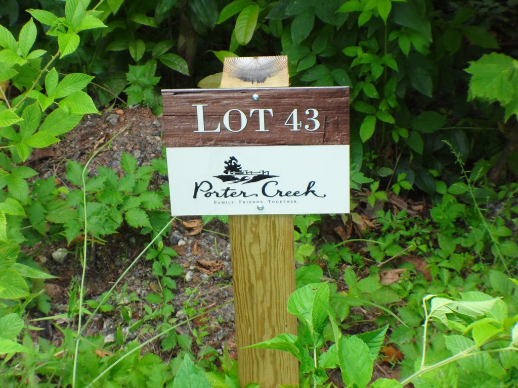 Lot # 43 Porter Creek Drive LOT 43