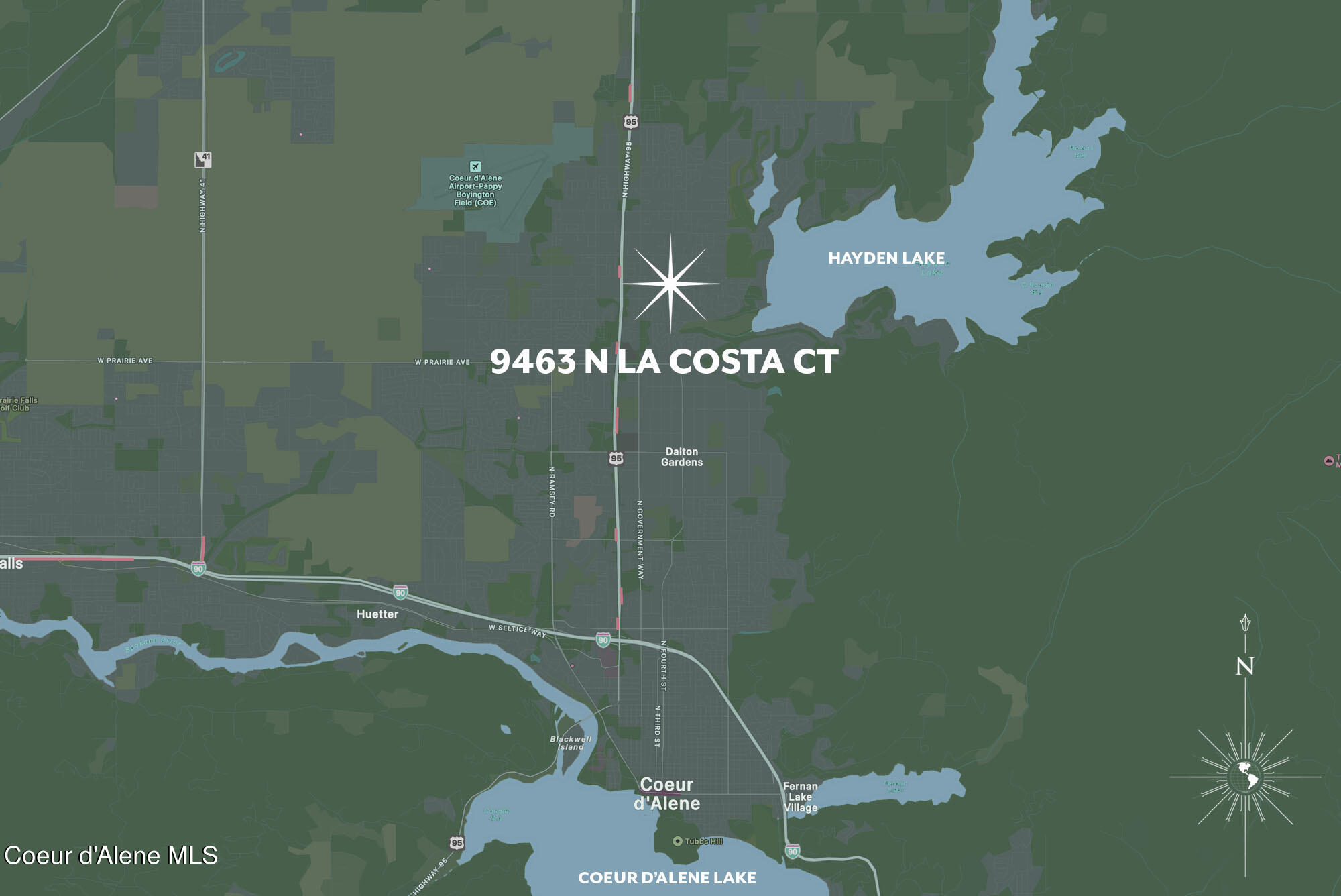 9463 N La Costa Ct