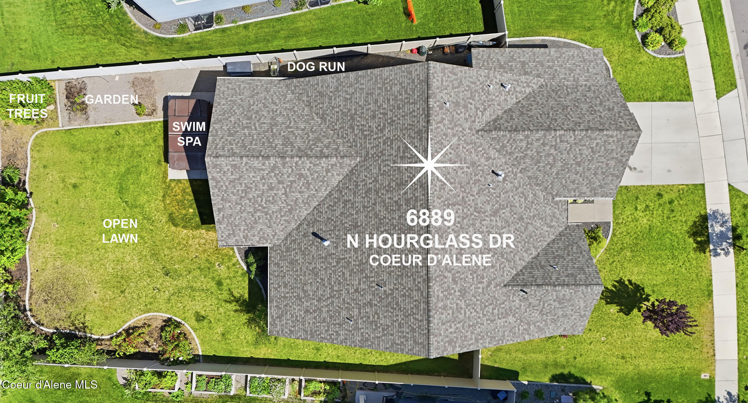 6889 N HOURGLASS DR, Coeur d'Alene