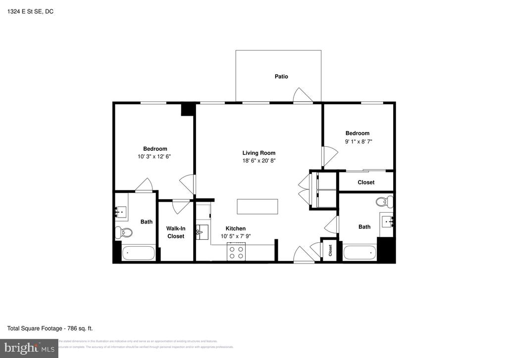 1324 E STREET SE Unit: #107