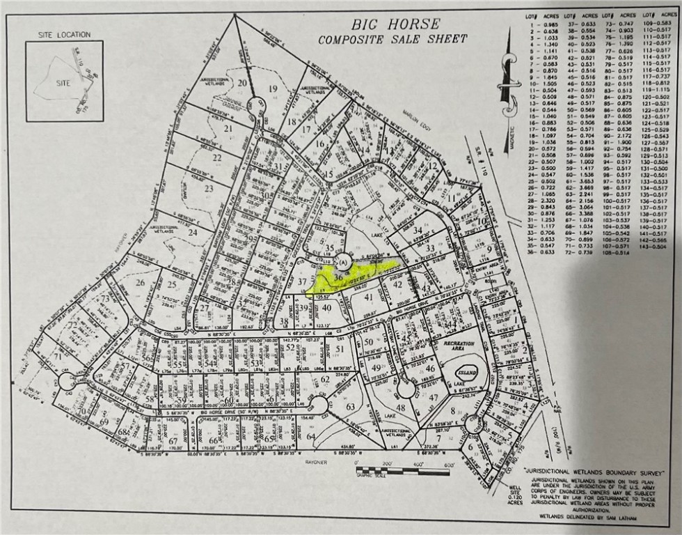 Tract 36, Lot 9 Hidden Lakes at Big Horse