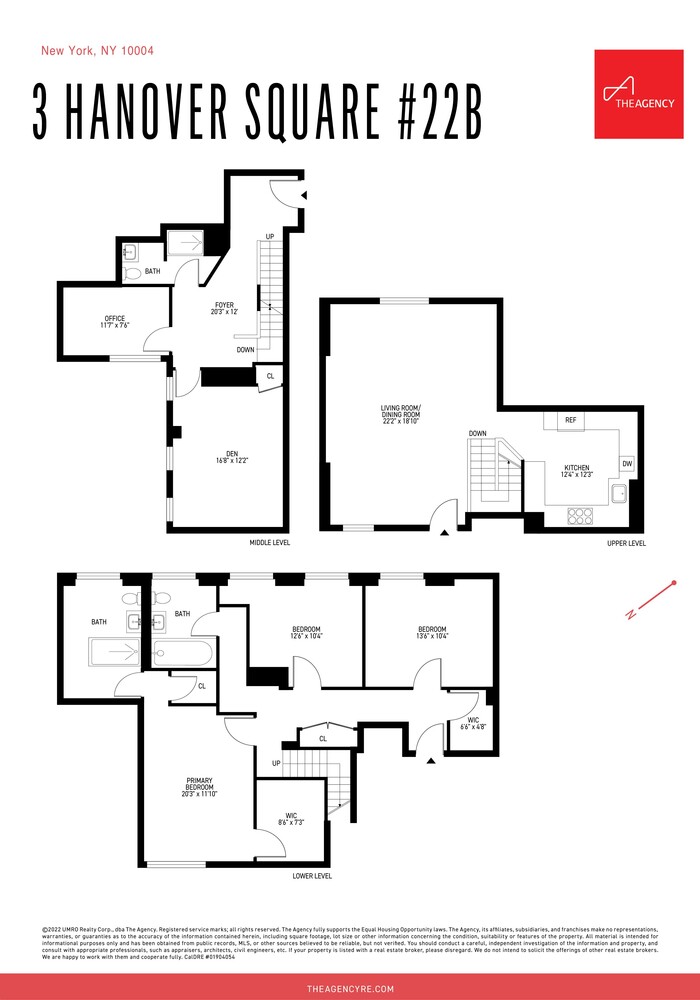 3 HANOVER Square 22B