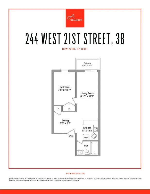 244 W 21ST Street 3B