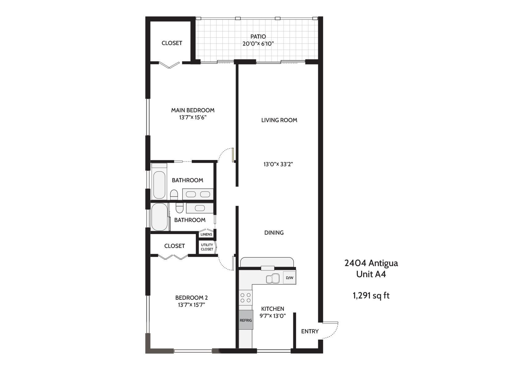 2404 Antigua Cir Unit: A4
