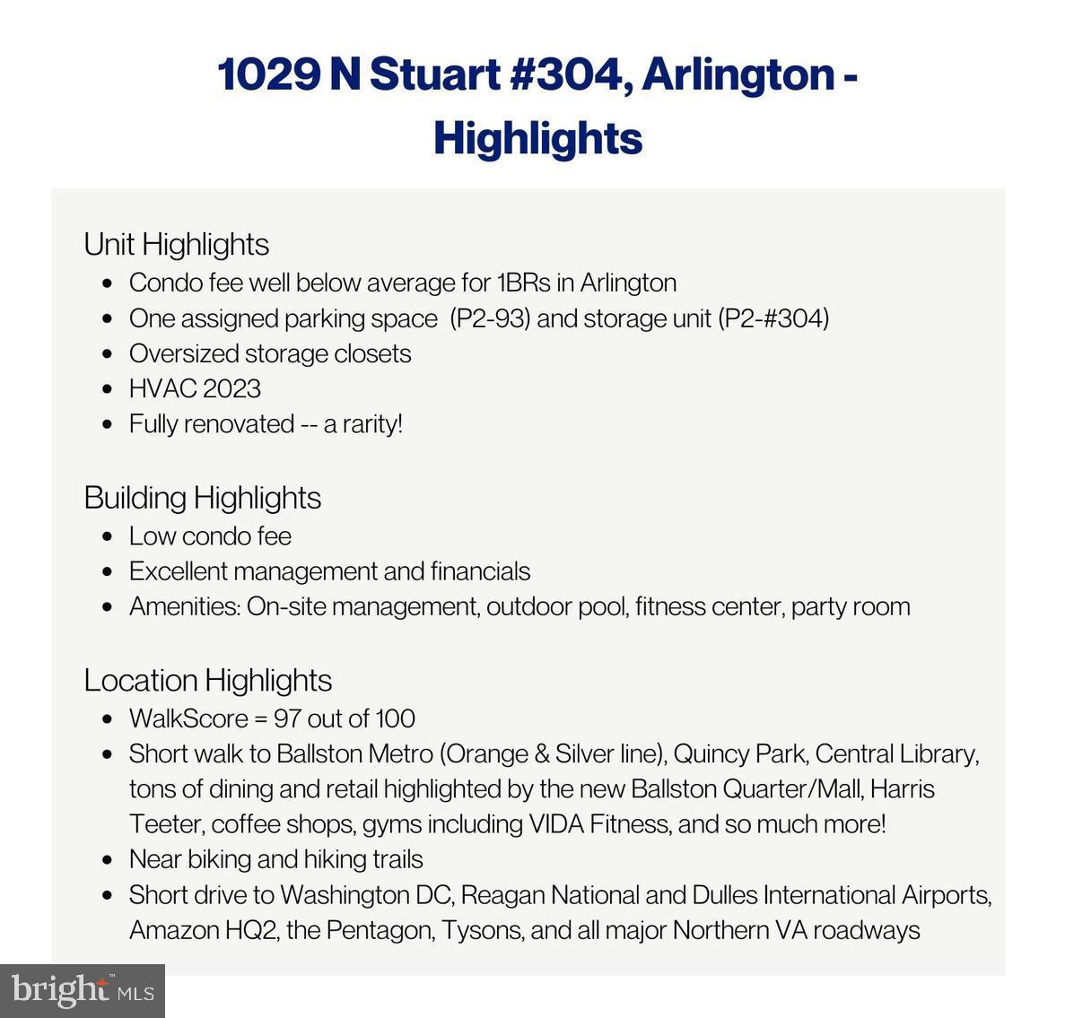 1029 N Stuart St #304