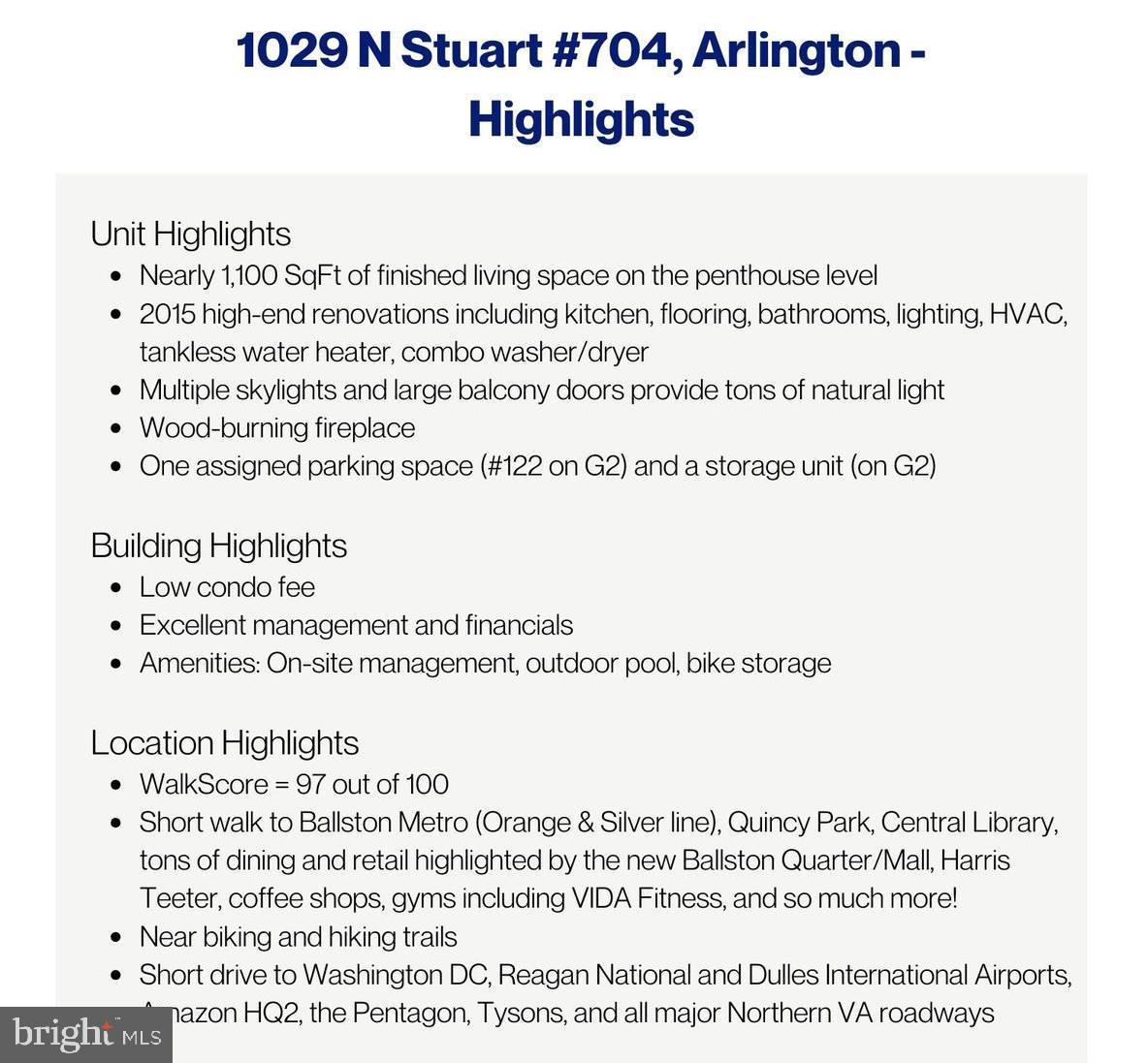 1029 N Stuart St N #704
