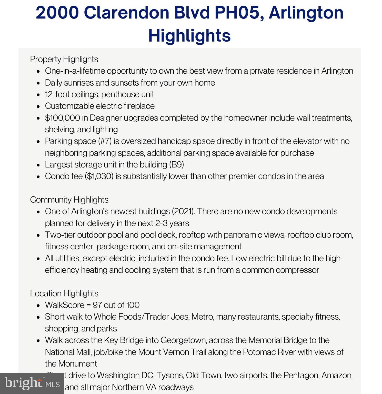 2000 Clarendon Blvd #Ph05